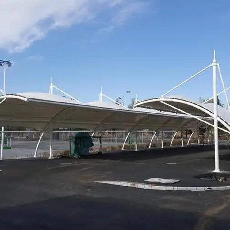 措勒县膜结构电动车棚