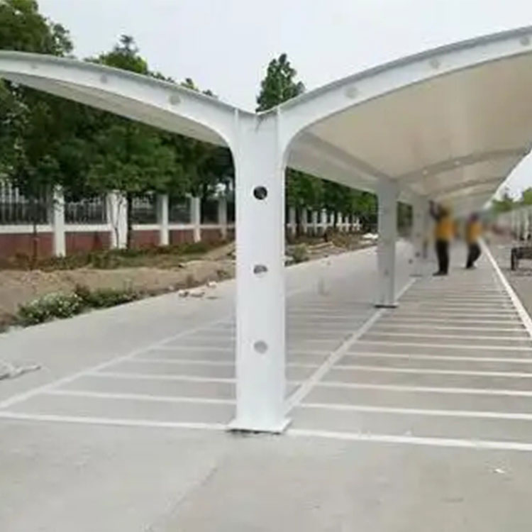 措勒县膜结构电动车棚