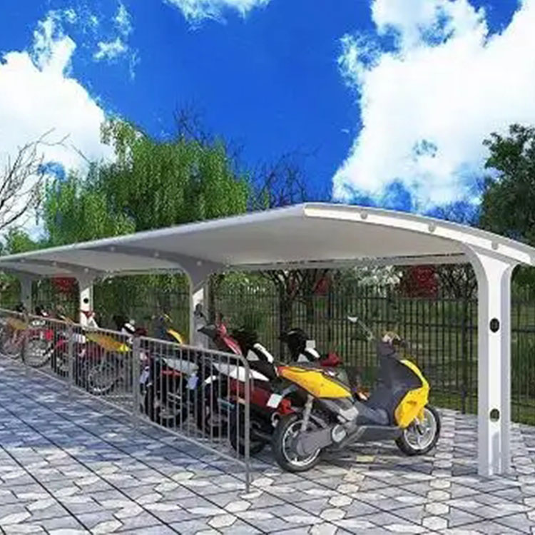 措勒县膜结构电动车棚